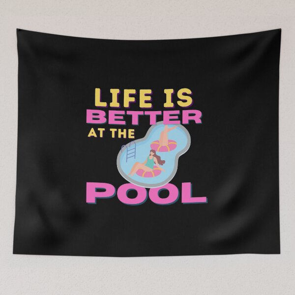 Artikelvorschau, Das Leben am Pool ist besser entworfen und verkauft von mirzadesign.
