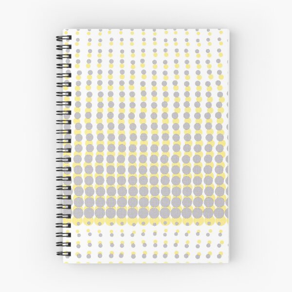 Item preview, mellow grey yellow dotty  designed and sold by designbywhacky.