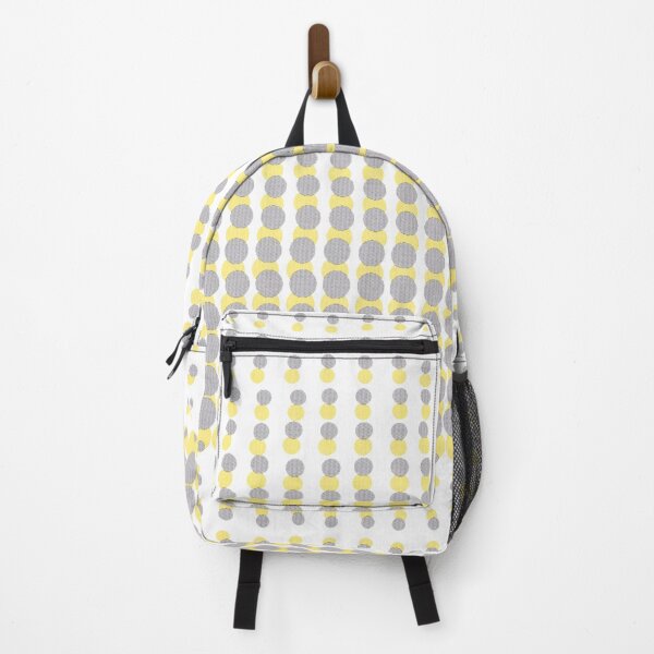Item preview, mellow grey yellow dotty designed and sold by designbywhacky.