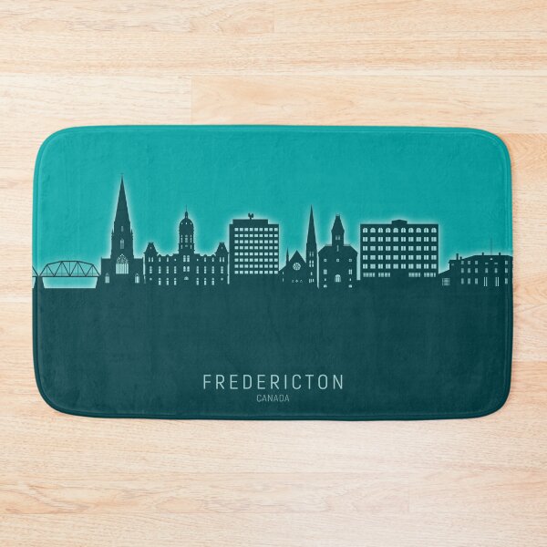 Item preview, Fredericton Canada Skyline designed and sold by ArtPrints.