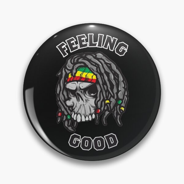 Item preview, Rasta Skull Feeling Good designed and sold by maje23.
