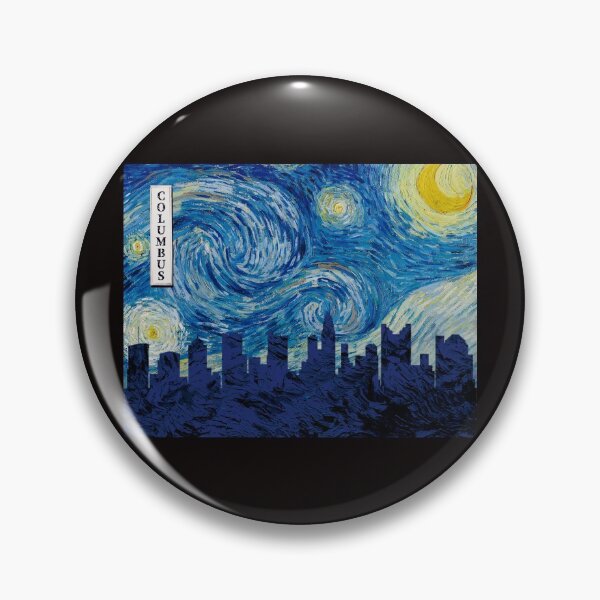 Item preview, Columbus Van Gogh Starry Night designed and sold by DFerraz.