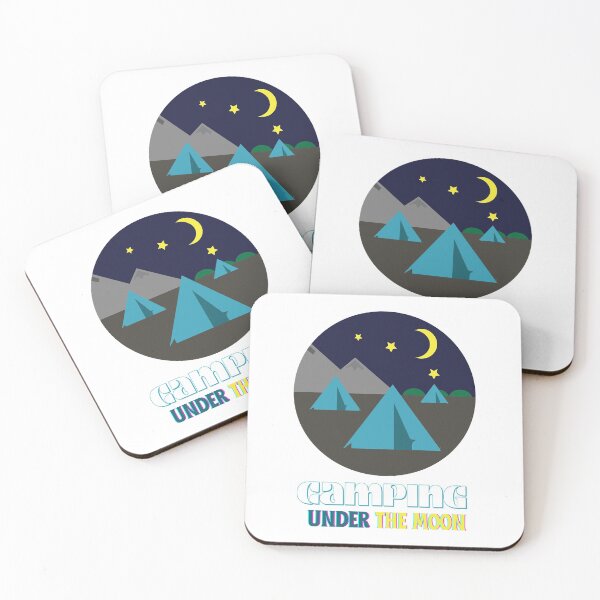 Item preview, Camping Under The Moon Classic T-Shirt, Camping Lover's Gift, Camper's Gift, Spiritual T-Shirt, Outdoor Gift, Celestial Shirt, Moon T Shirt, Meditation Shirt designed and sold by CyntoyaTatum.