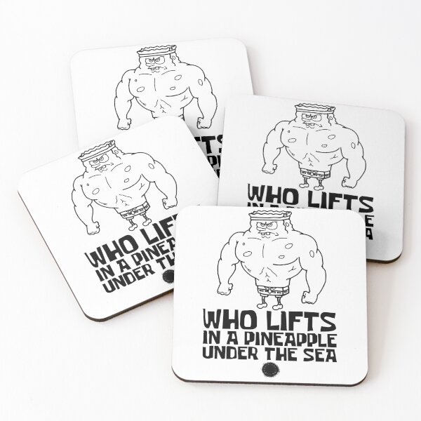 Item preview, Who Lifts Gym SpongeBob ocean chidren Film designed and sold by 2BrendaFelix.