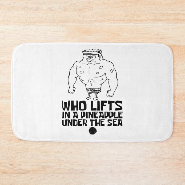 Item preview, Who Lifts Gym SpongeBob ocean chidren Film designed and sold by 2BrendaFelix.