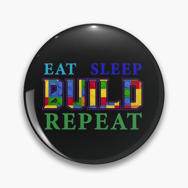 Item preview, Eat Sleep Master builder Repeat designed and sold by StarcyWol.