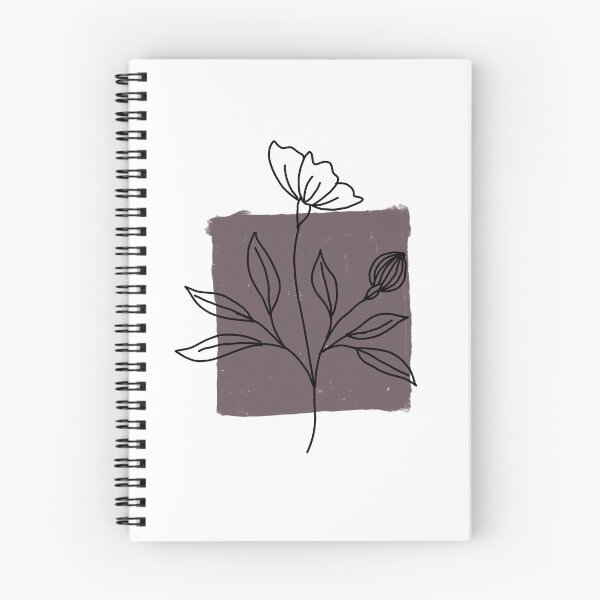 Item preview, "abstract bohemian minimal floral art" designed and sold by tudoo.
