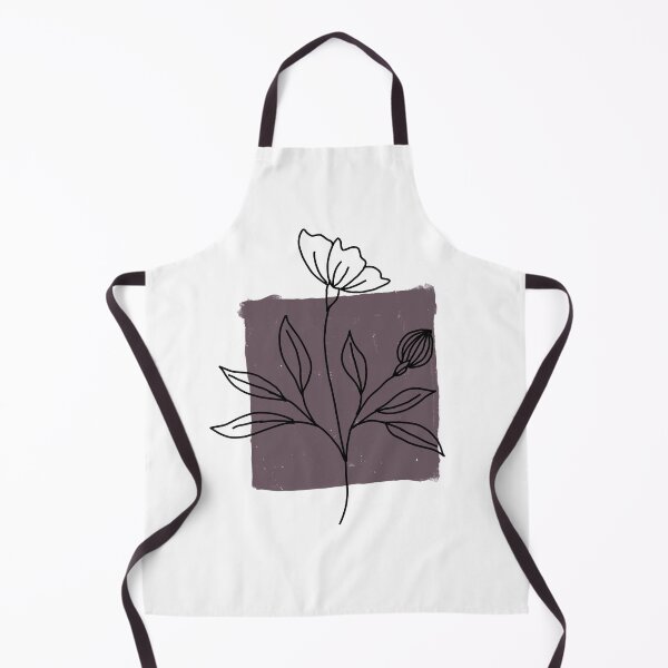 Item preview, "abstract bohemian minimal floral art" designed and sold by tudoo.