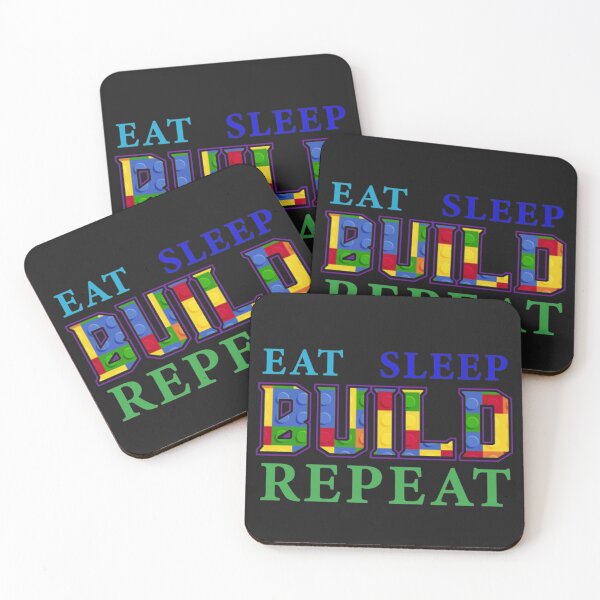 Item preview, Eat Sleep Master builder Repeat designed and sold by StarcyWol.