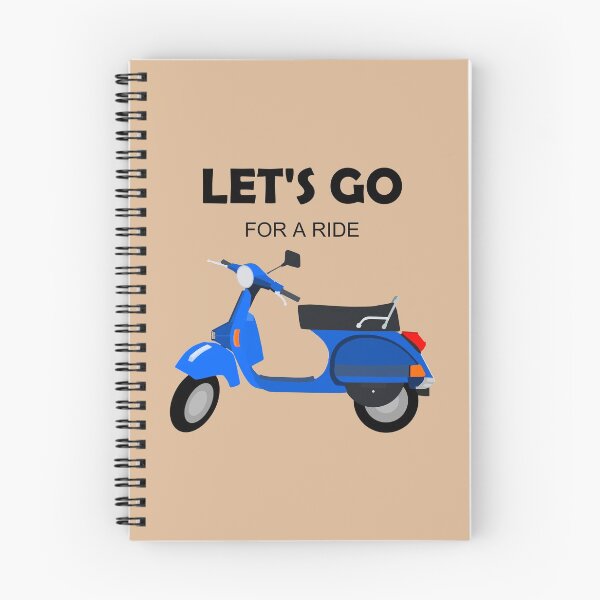Item preview, Let's go for a ride scooter typography designed and sold by makemove.