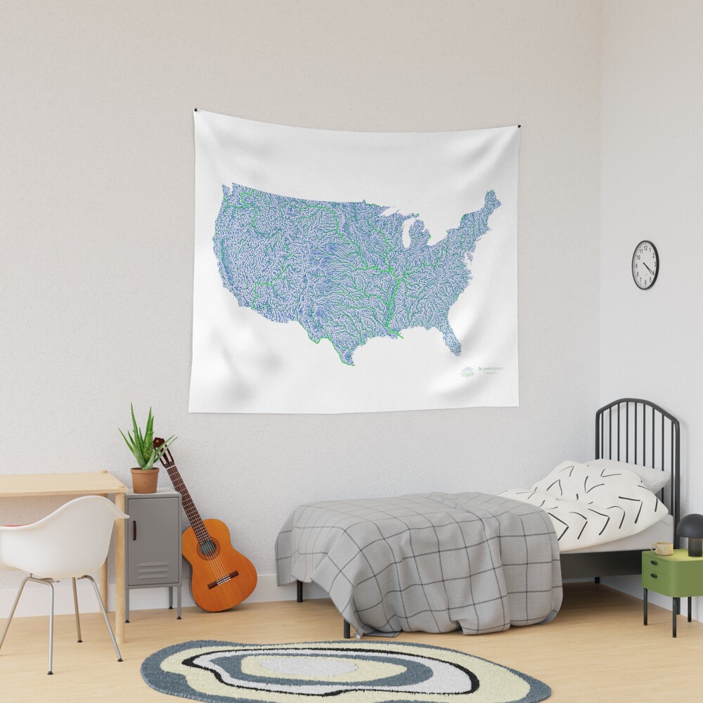 Item preview, Tapestry designed and sold by GrasshopperGeo.