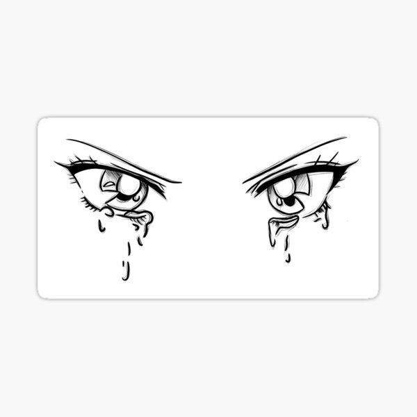 Crying Anime Eyes Patch  Hot Topic