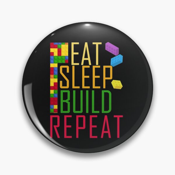 Item preview, Eat Sleep Builder Master Repeat designed and sold by StarcyWol.