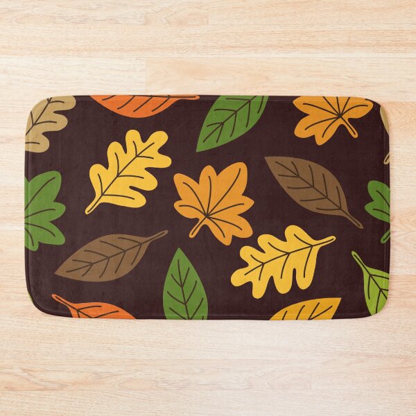 Item preview, Autumn leaves detail pattern designed and sold by Hoetoons.