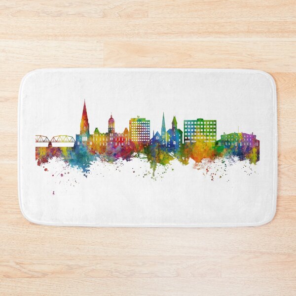 Item preview, Fredericton Canada Skyline designed and sold by ArtPrints.