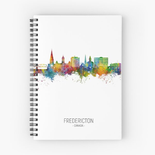 Item preview, Fredericton Canada Skyline designed and sold by ArtPrints.
