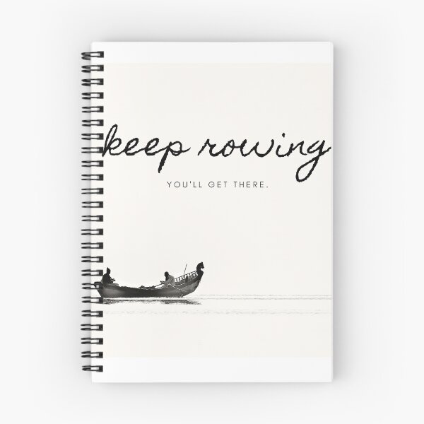 Item preview, Keep Rowing Quote designed and sold by quirky-artistry.
