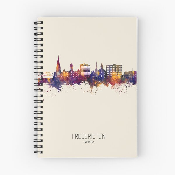Item preview, Fredericton Canada Skyline designed and sold by ArtPrints.