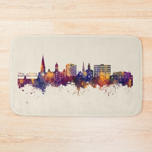 Item preview, Fredericton Canada Skyline designed and sold by ArtPrints.