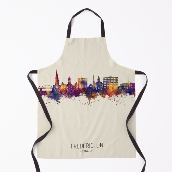 Item preview, Fredericton Canada Skyline designed and sold by ArtPrints.