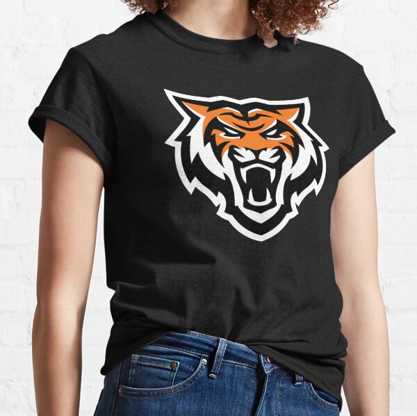 Youth Black Idaho State Bengals Team Logo Stripes T-Shirt