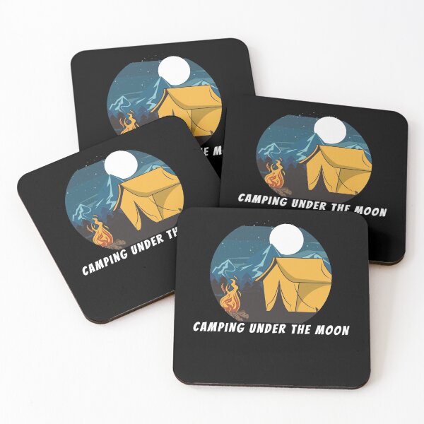 Item preview, Camping Under The Moon Classic T-Shirt, Camping Lover's Gift, Camper's Gift,Spiritual T-Shirt, Outdoor Gift, Celestial Shirt, Moon T Shirt, Meditation Shirt, Universe Tee, designed and sold by CyntoyaTatum.