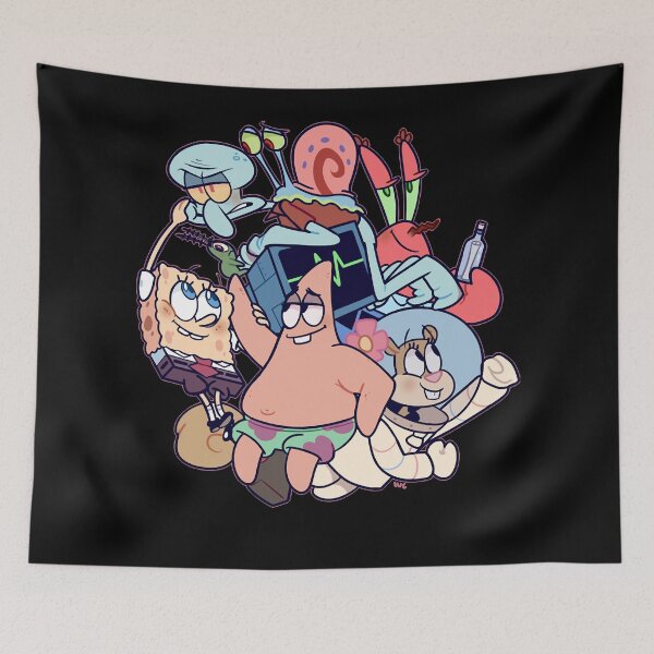 Item preview, Friends and SpongeBob ocean chidren Film designed and sold by 2BrendaFelix.