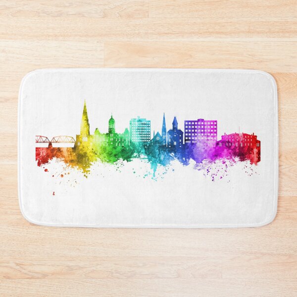 Item preview, Fredericton Canada Skyline designed and sold by ArtPrints.
