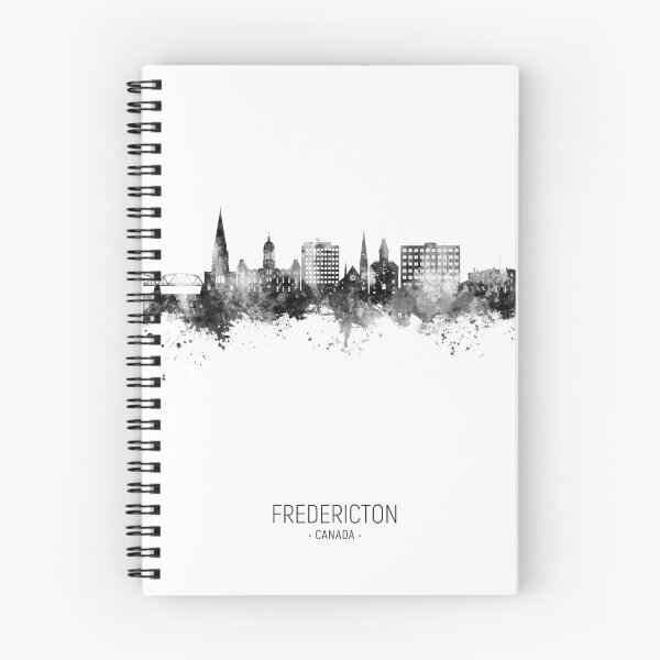 Item preview, Fredericton Canada Skyline designed and sold by ArtPrints.