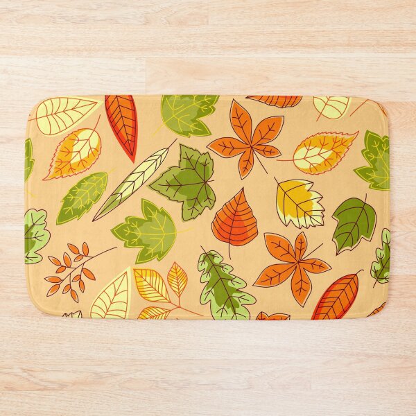 Item preview, Autumn leaves detail pattern designed and sold by Hoetoons.