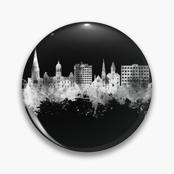 Item preview, Fredericton Canada Skyline designed and sold by ArtPrints.