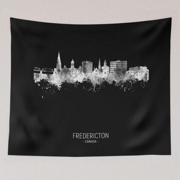 Item preview, Fredericton Canada Skyline designed and sold by ArtPrints.