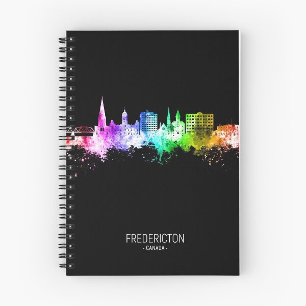 Item preview, Fredericton Canada Skyline designed and sold by ArtPrints.