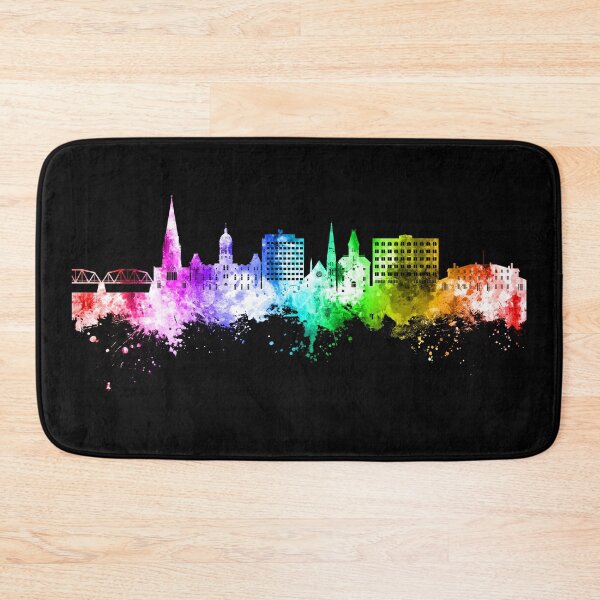 Item preview, Fredericton Canada Skyline designed and sold by ArtPrints.