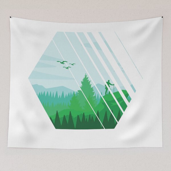Item preview, Hiking In Nature designed and sold by artado.