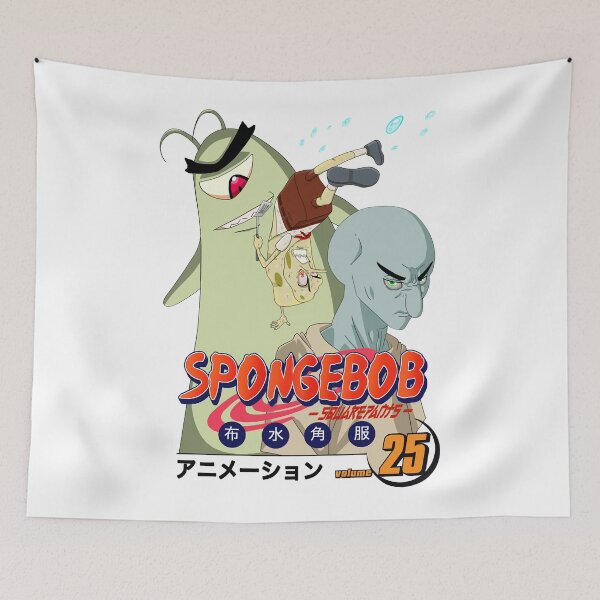 Item preview, Anime SpongeBob ocean chidren Film designed and sold by 2BrendaFelix.