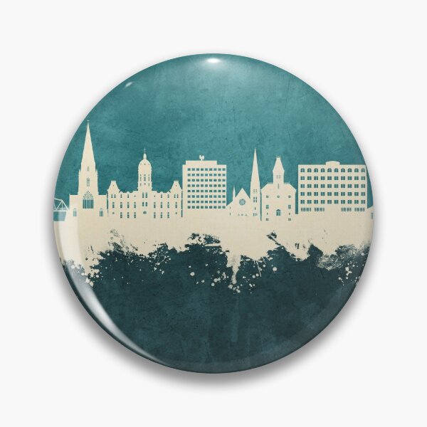 Item preview, Fredericton Canada Skyline designed and sold by ArtPrints.