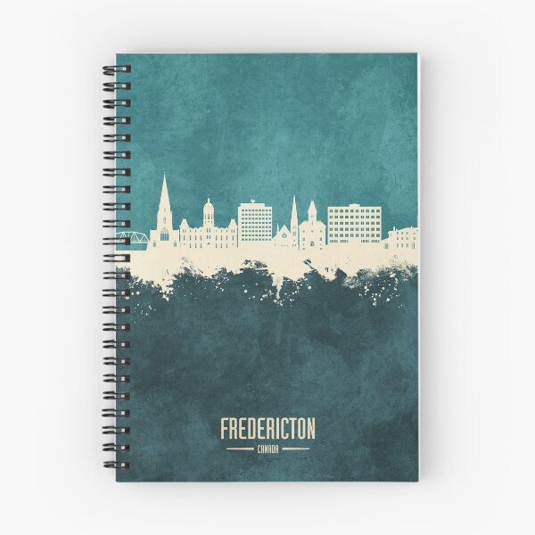 Item preview, Fredericton Canada Skyline designed and sold by ArtPrints.
