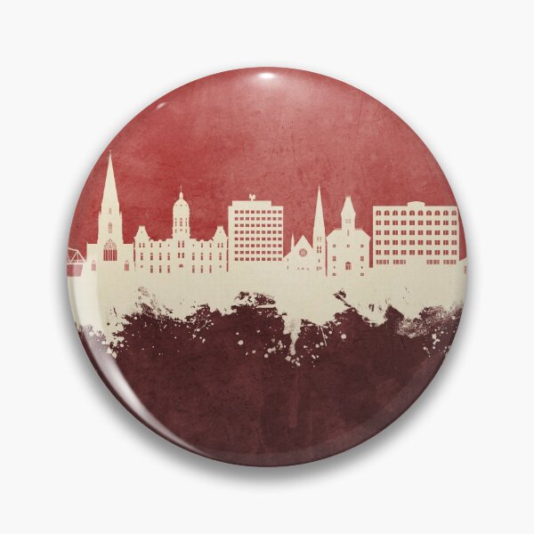 Item preview, Fredericton Canada Skyline designed and sold by ArtPrints.