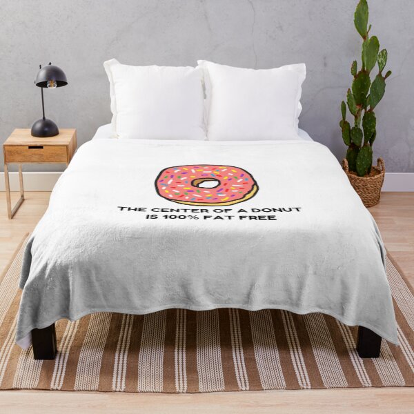 Item preview, Funny Donut, center of a donut is 100% fat free designed and sold by sanashibata.