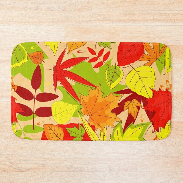 Item preview, Autumn leaves detail pattern designed and sold by Hoetoons.