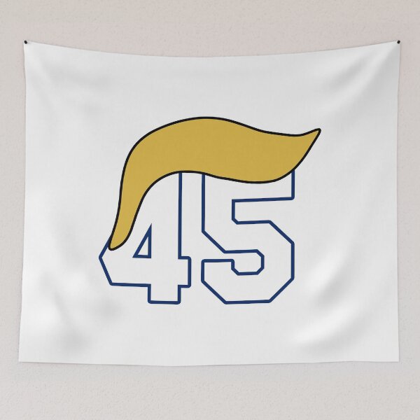 Item preview, 45 President Donald Trump Hair White designed and sold by Bo-Bros-Tees.