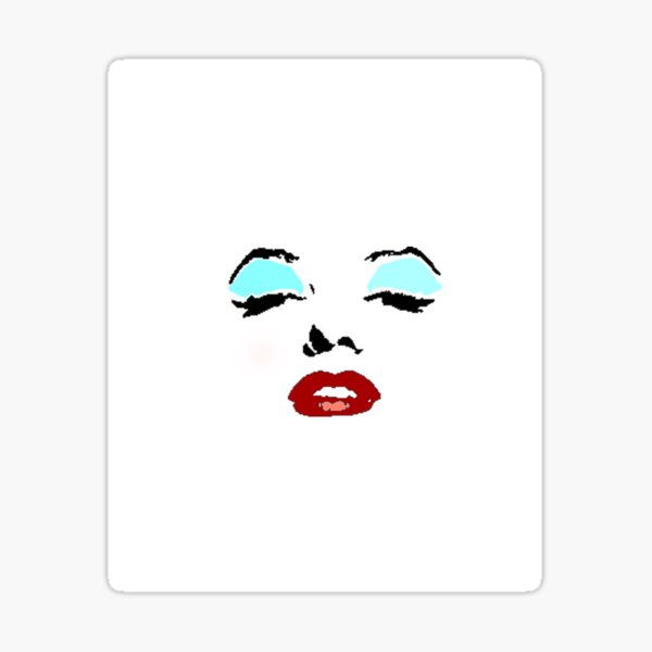 Miss Monroe Sticker