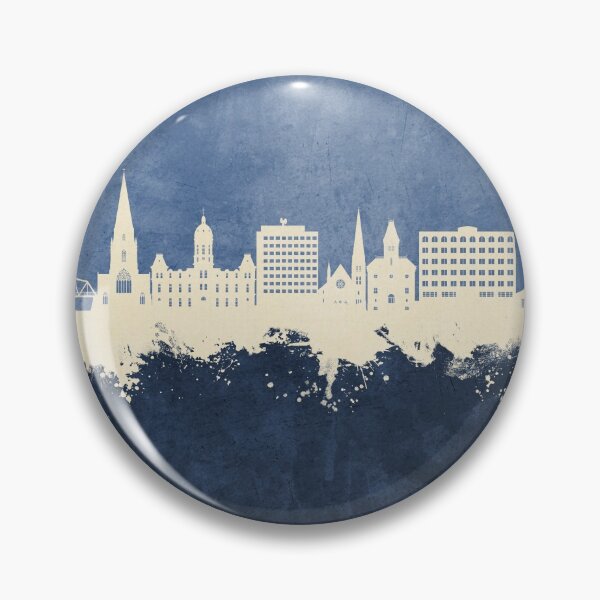 Item preview, Fredericton Canada Skyline designed and sold by ArtPrints.