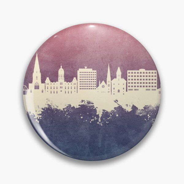 Item preview, Fredericton Canada Skyline designed and sold by ArtPrints.