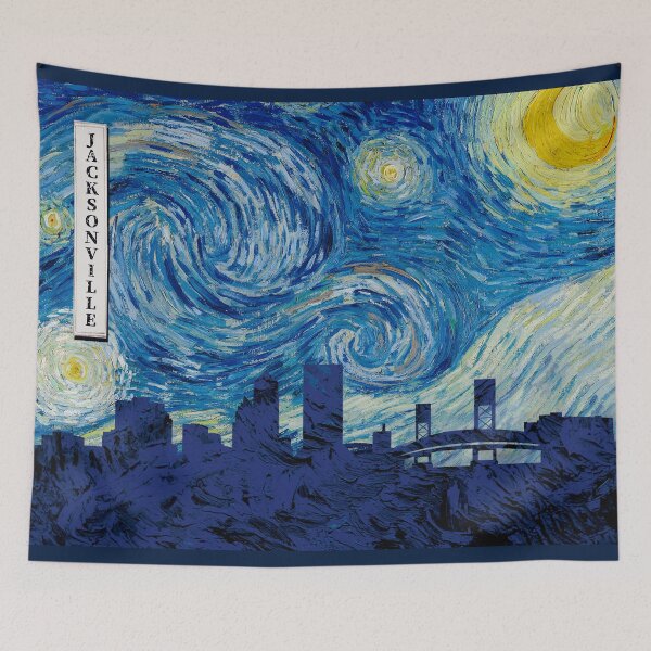 Item preview, Jacksonville Van Gogh Starry Night designed and sold by DFerraz.