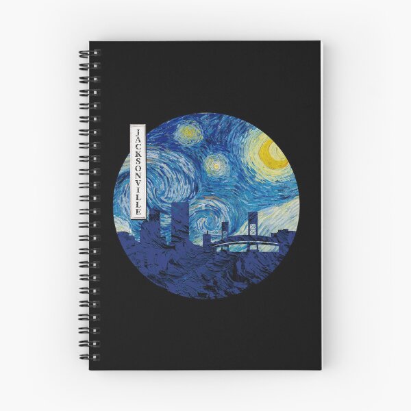 Item preview, Jacksonville Starry Night Van Gogh Circle designed and sold by DFerraz.