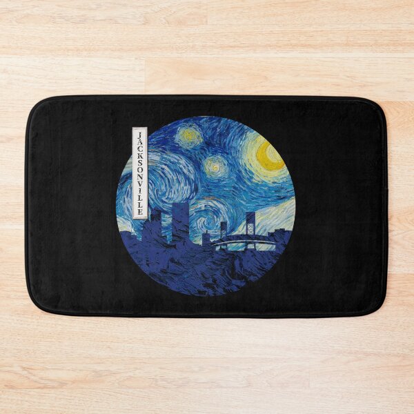 Item preview, Jacksonville Starry Night Van Gogh Circle designed and sold by DFerraz.