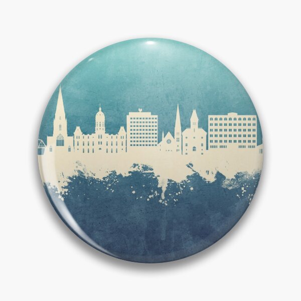 Item preview, Fredericton Canada Skyline designed and sold by ArtPrints.