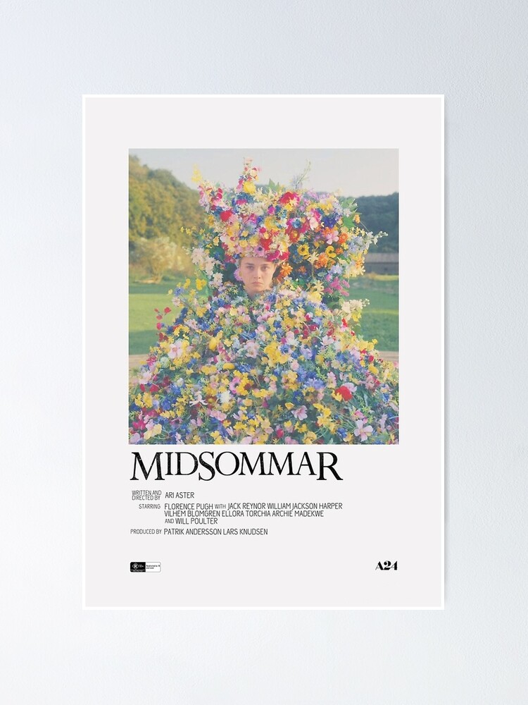 "Midsommar Movie Poster poster" Poster by jerryktompkins Redbubble